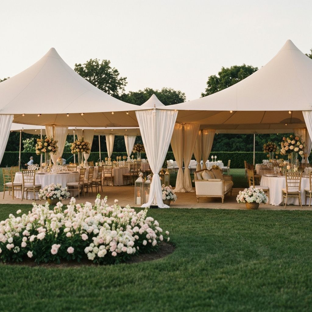 Desert Wedding Setup